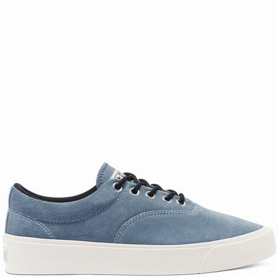 Converse CONS Nubuck Skidgrip - Miesten Tennarit - Sininen/Mustat